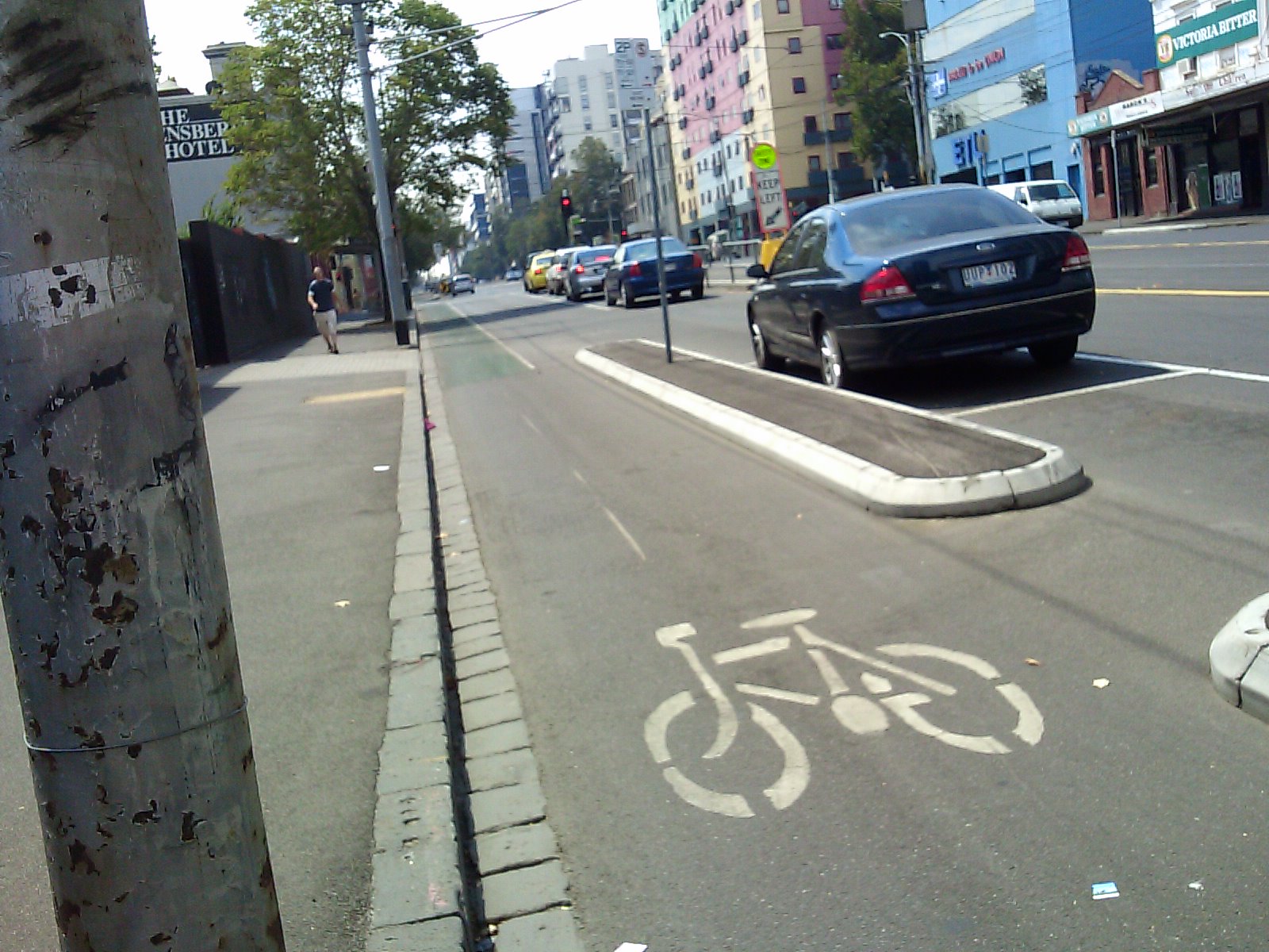 Bike lane. Bicycle Lane. Cycle Lane picture.