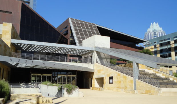 austin city hall front