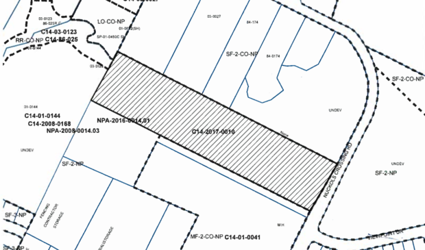 area zoning map