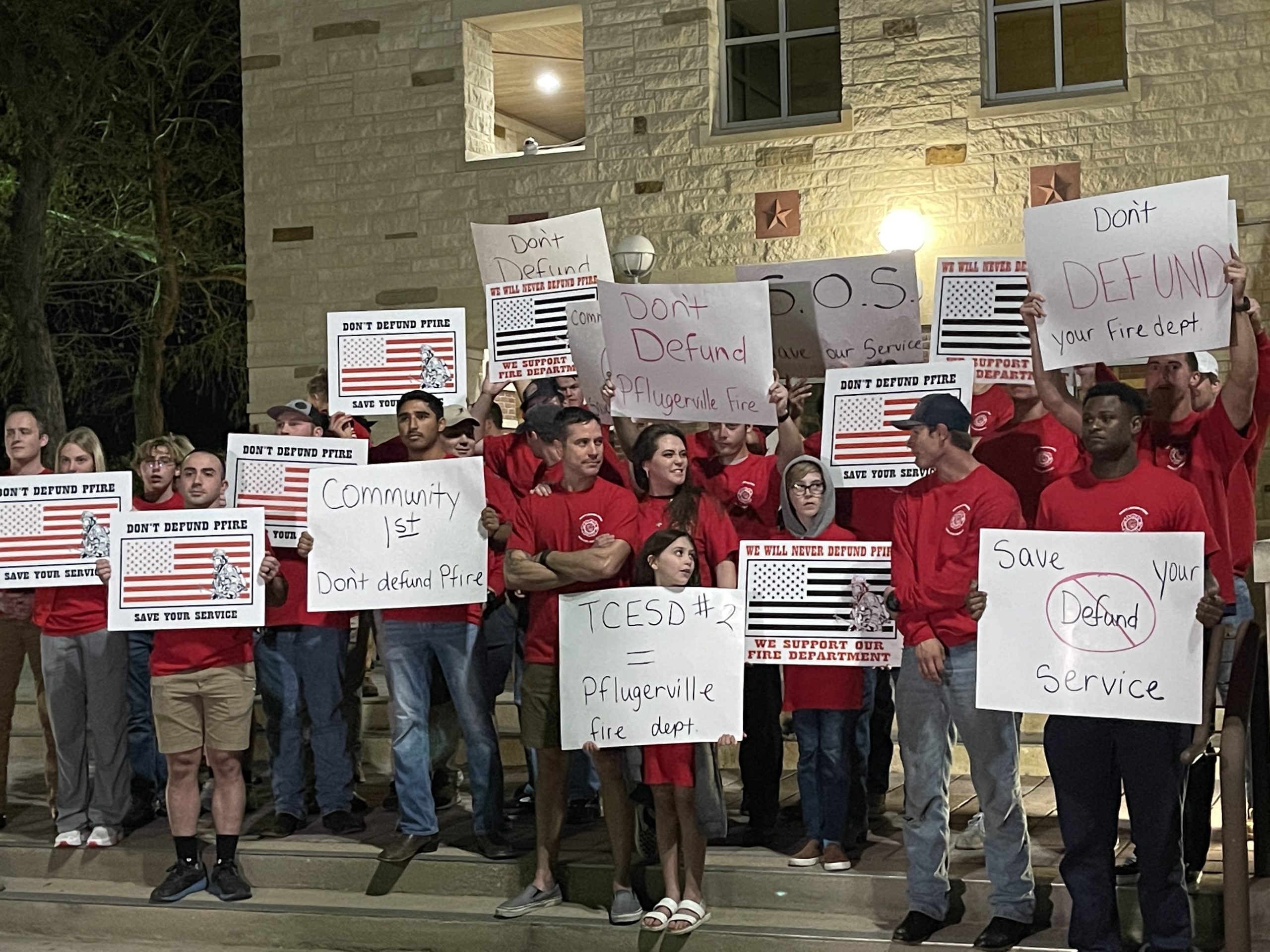 Pflugerville FD, city residents raise alarm about tax rate petition